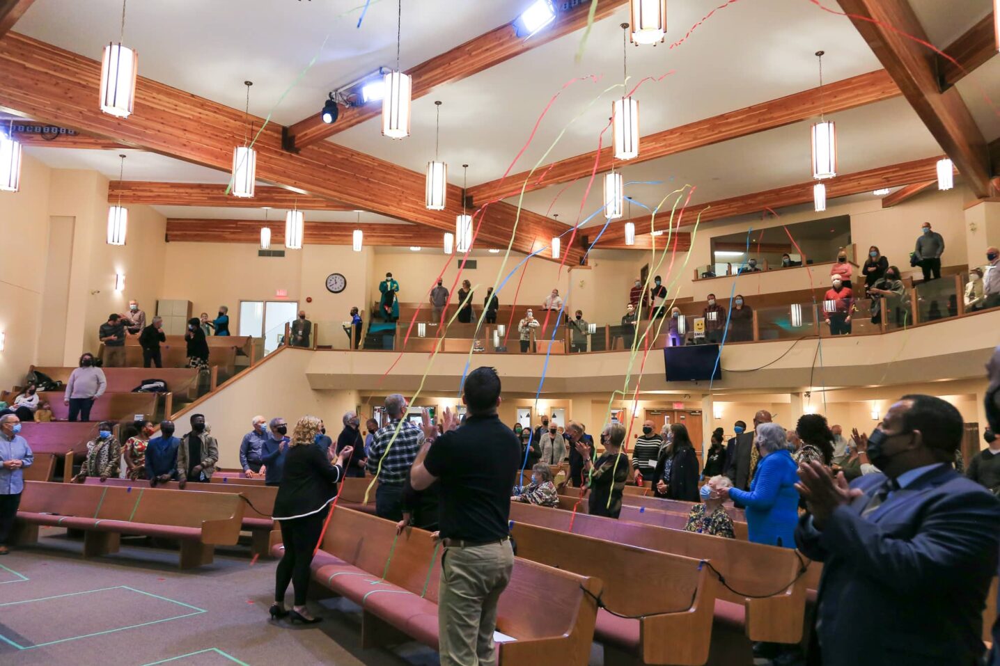 Arlington Woods unveils restored building, three years after tornado